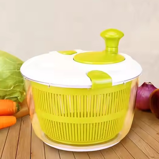 Centrifuga di scarico per insalata di verdure di alta qualità senza BPA