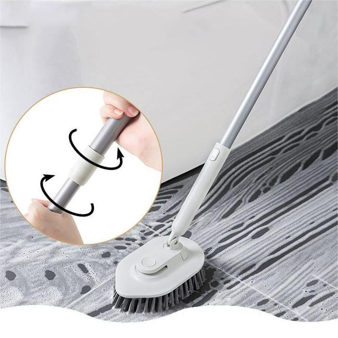 #Telescopic rod cleaning brush