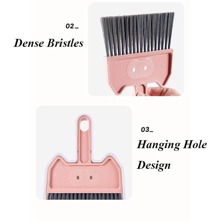 Long bristled cleaning brush