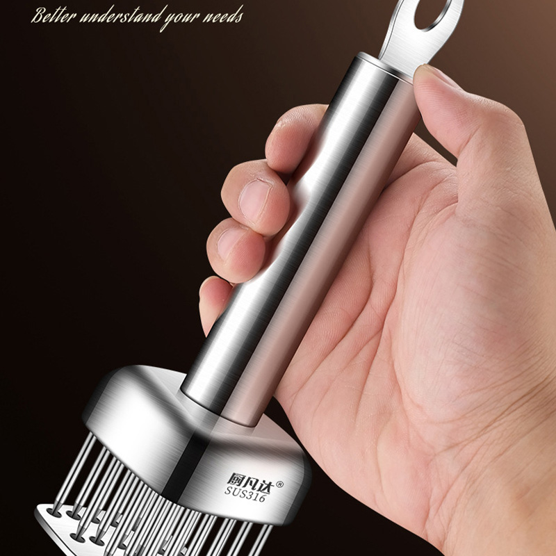 Kitchen metal meat tenderizer